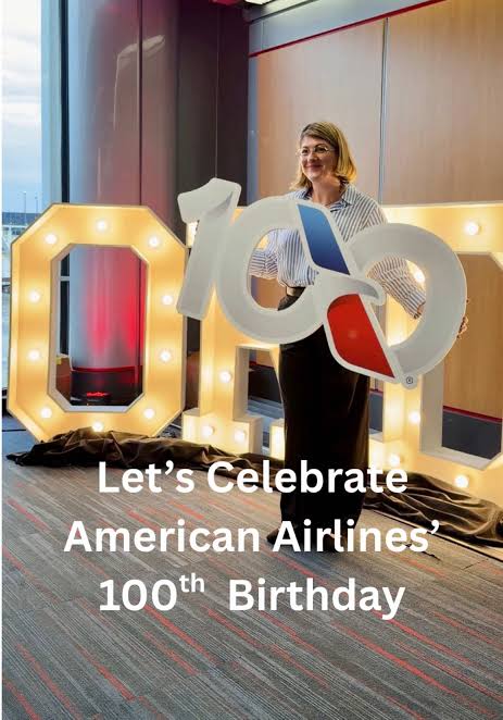 American Airlines 100th birthday celebration in Chicago