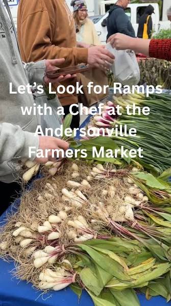 Ramps at the Andersonville Farmers Market