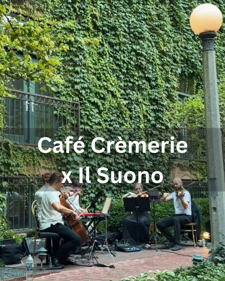 Café Crèmerie x Il Suono